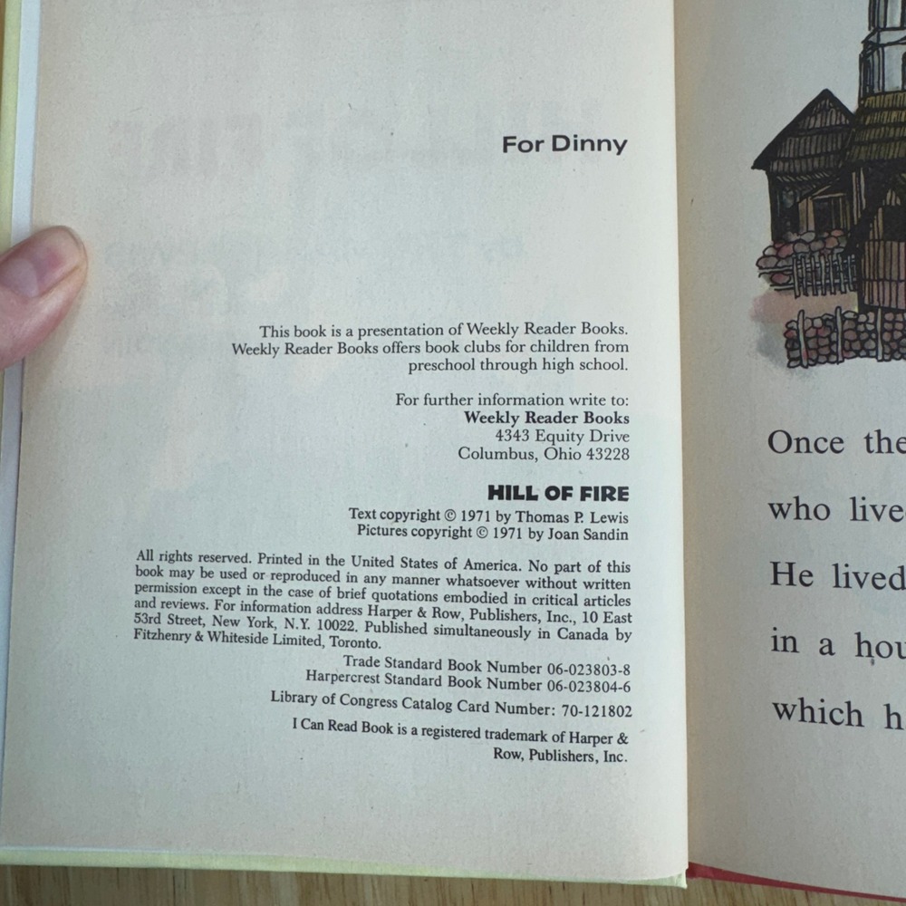 Hill‎ of Fire An I CAN READ History Book by Thomas P Lewis Reading Rainbow - Picture 3 of 6